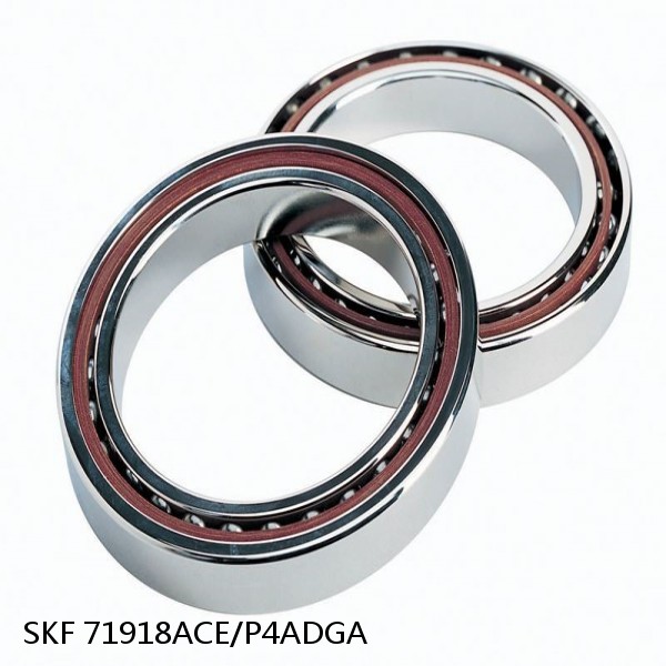 71918ACE/P4ADGA SKF Super Precision,Super Precision Bearings,Super Precision Angular Contact,71900 Series,25 Degree Contact Angle