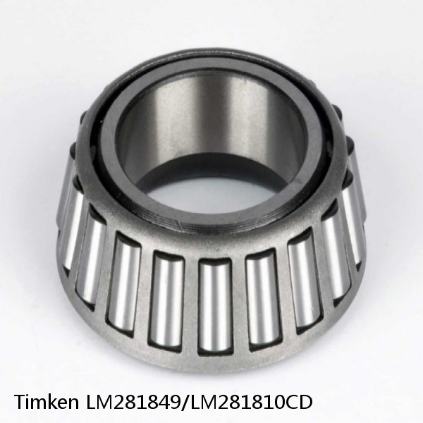 LM281849/LM281810CD Timken Tapered Roller Bearing