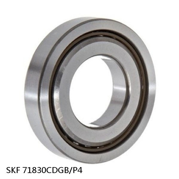 71830CDGB/P4 SKF Super Precision,Super Precision Bearings,Super Precision Angular Contact,71800 Series,15 Degree Contact Angle